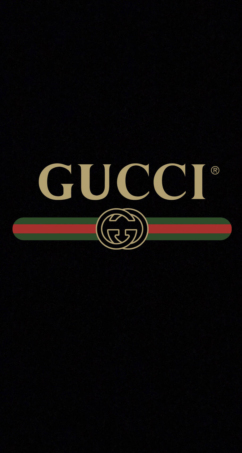 Gold And Black Gucci Iphone Background
