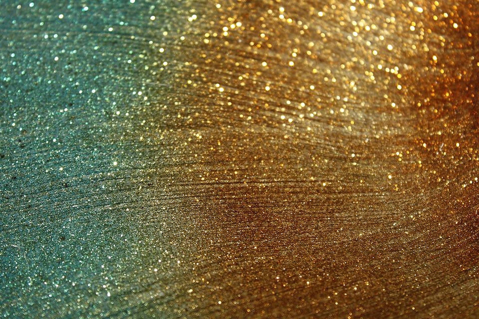 Gold And Blue Dust Background