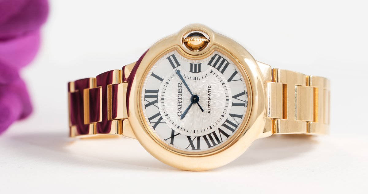 Gold Balloon Cartier Watch