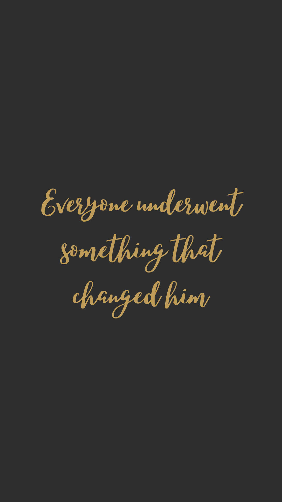 Gold Change Quotes Background