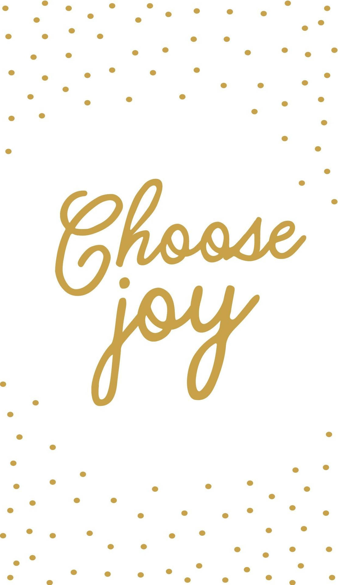 Gold Choose Joy Background