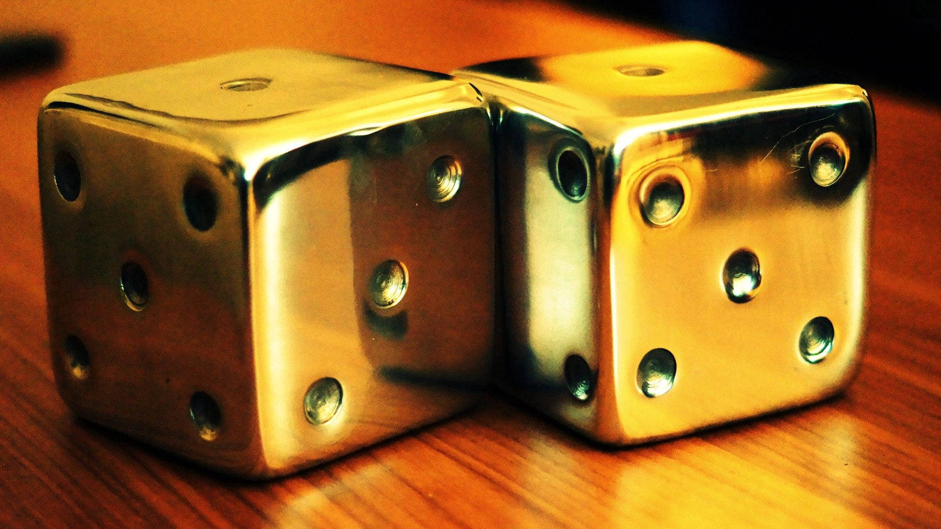 Gold Dice Background