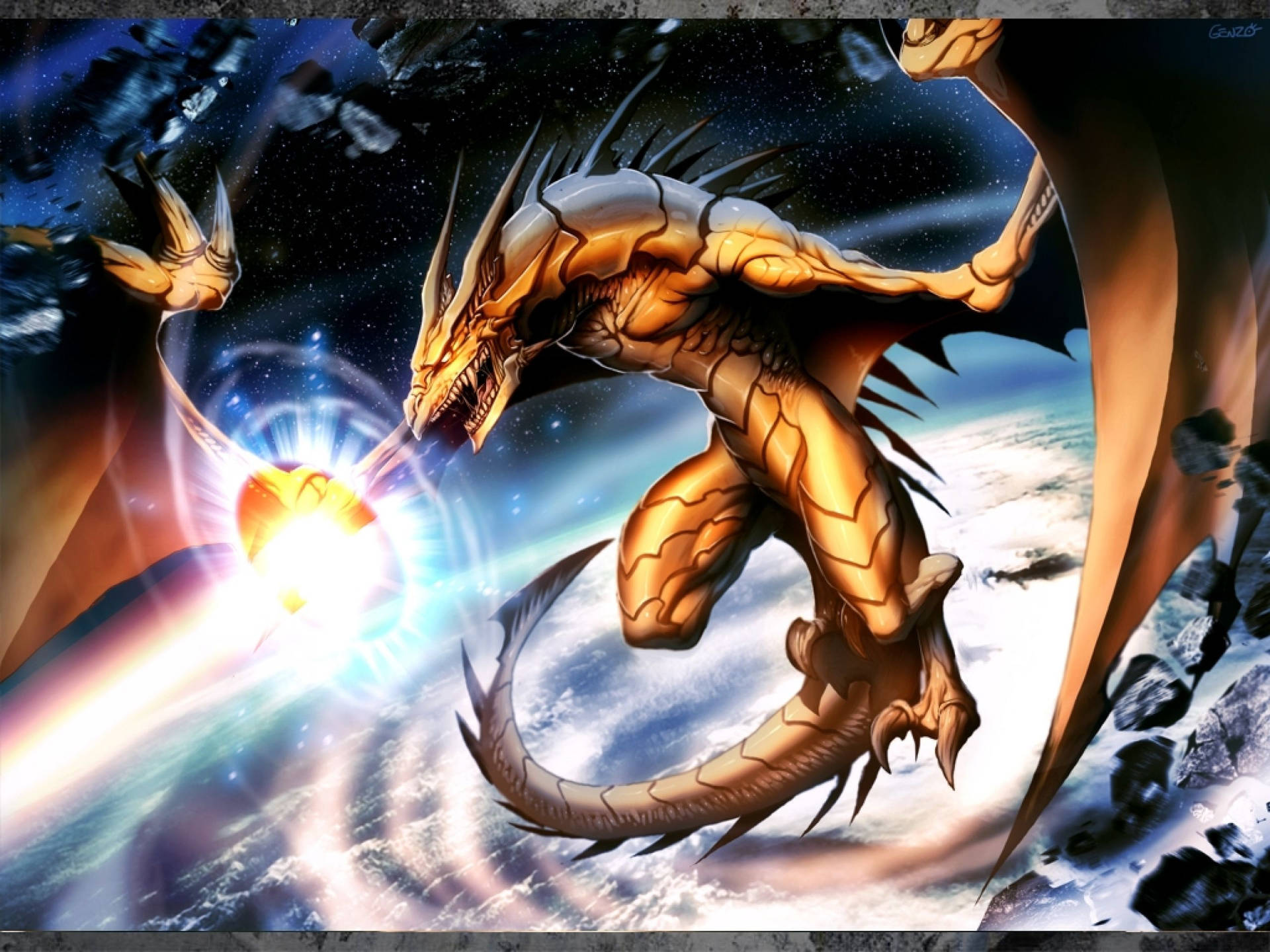 Gold Dragon Attack