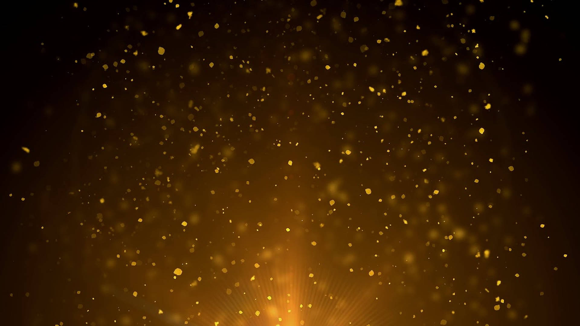 Gold Dust Beam Light Background
