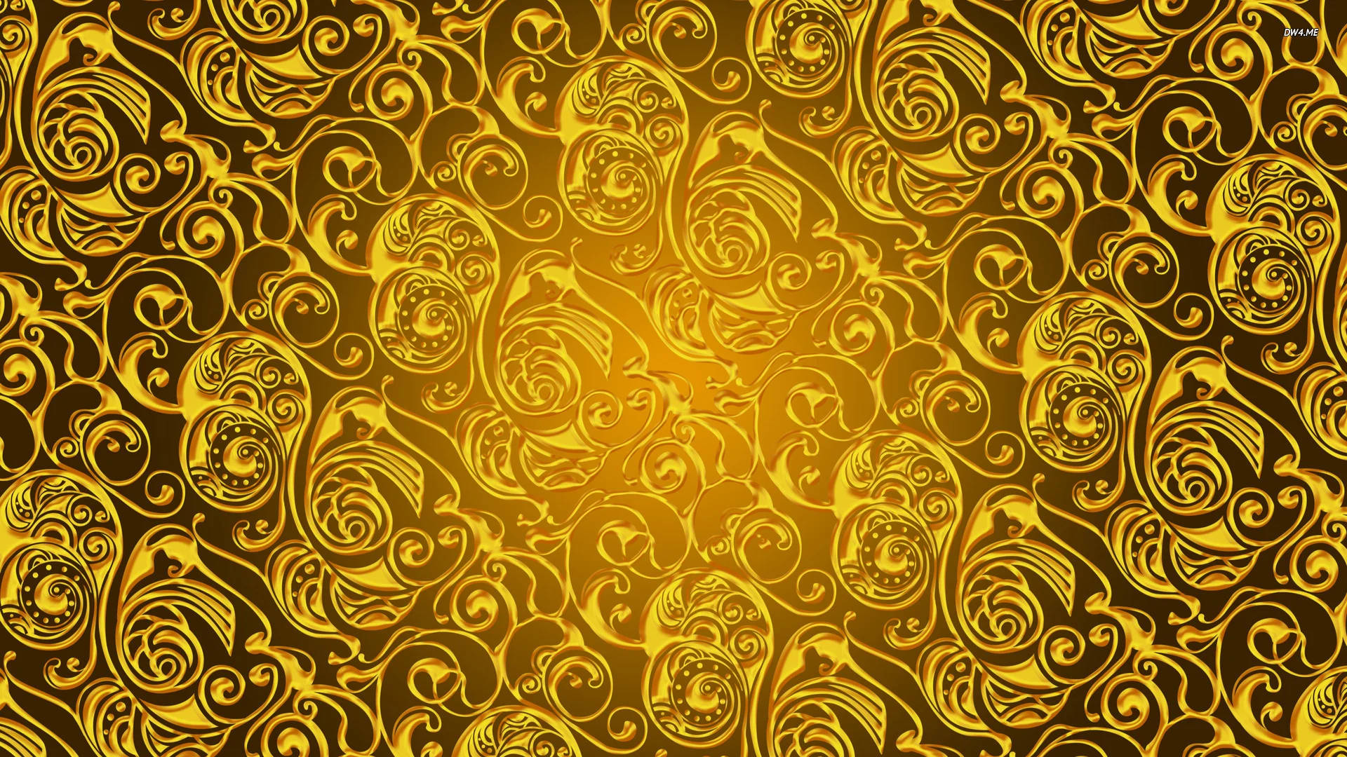 Gold Foil Aesthetic Design Background