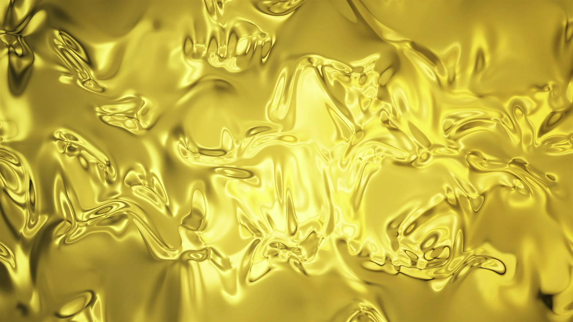 Gold Foil Fluid Texture Background