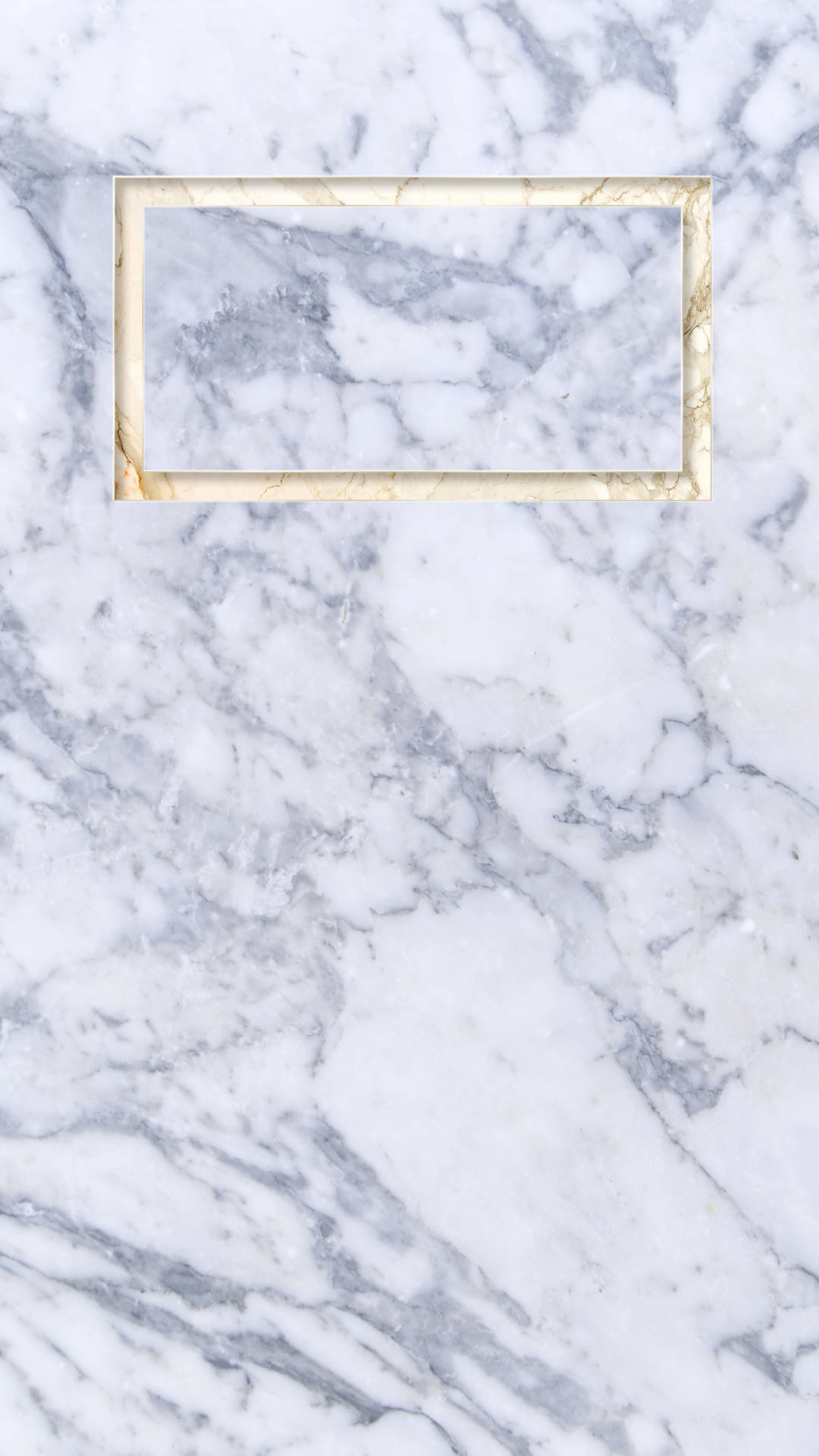 Gold Frame Marble Background