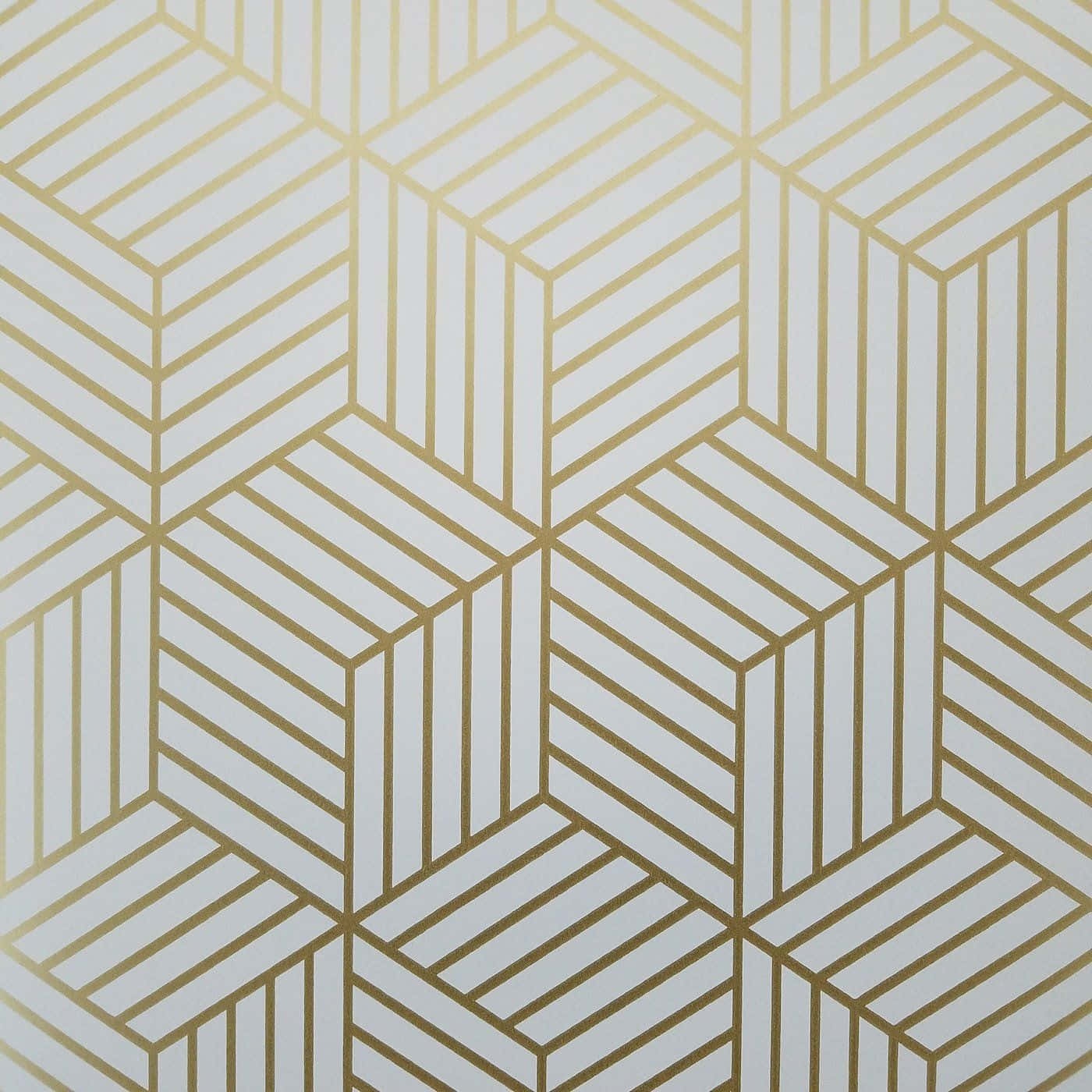 Gold Geometric Contemporary Background