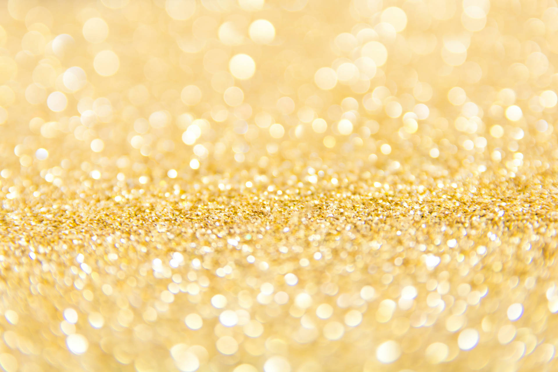 Gold Glitter Bright Background