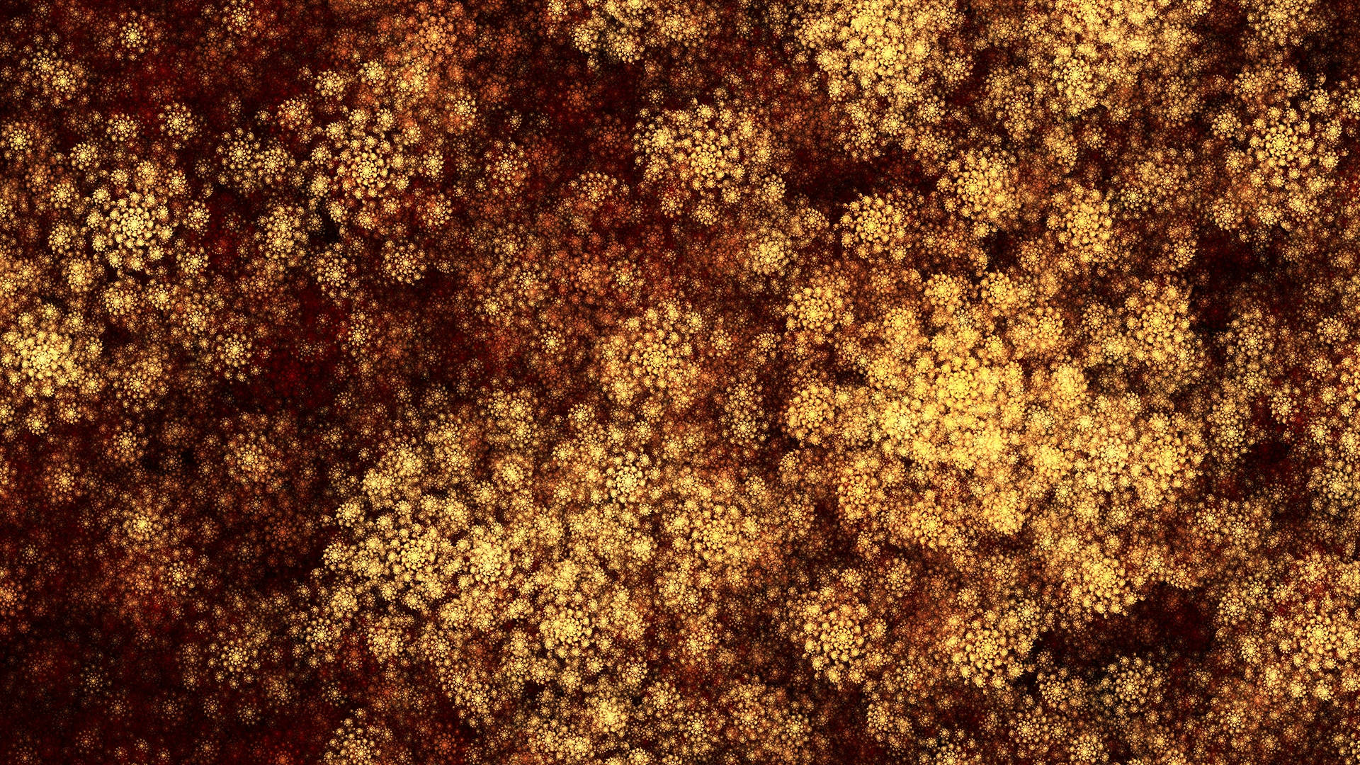 Gold Glitter Tiny Particles Background