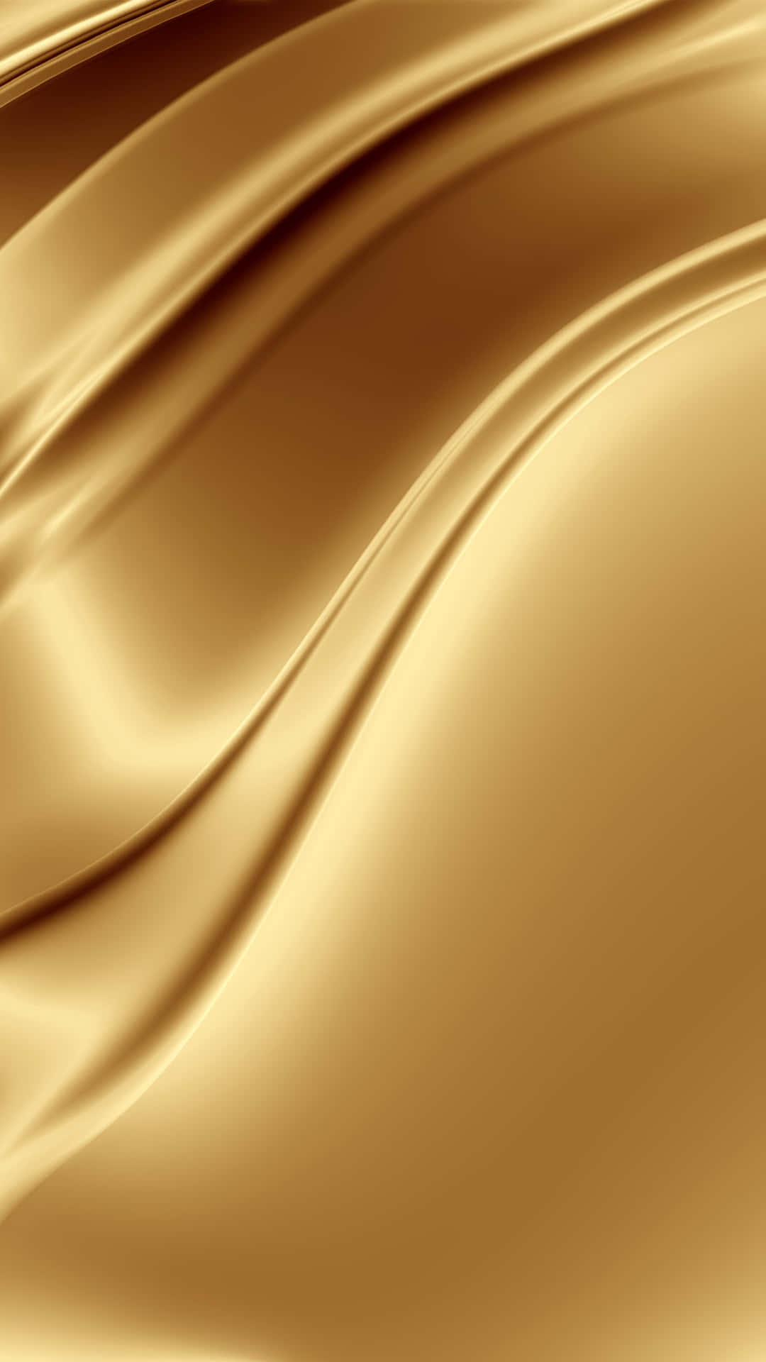 Gold Iphone Liquid Metal Texture Background