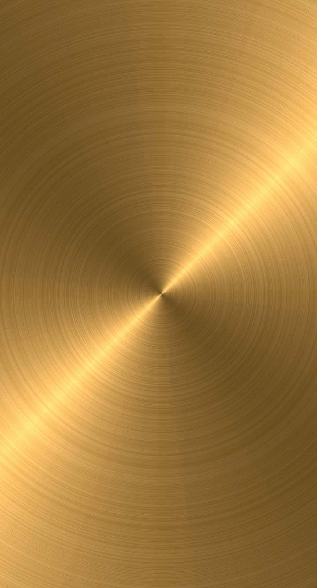 Gold Iphone Metal Circle Lines Background