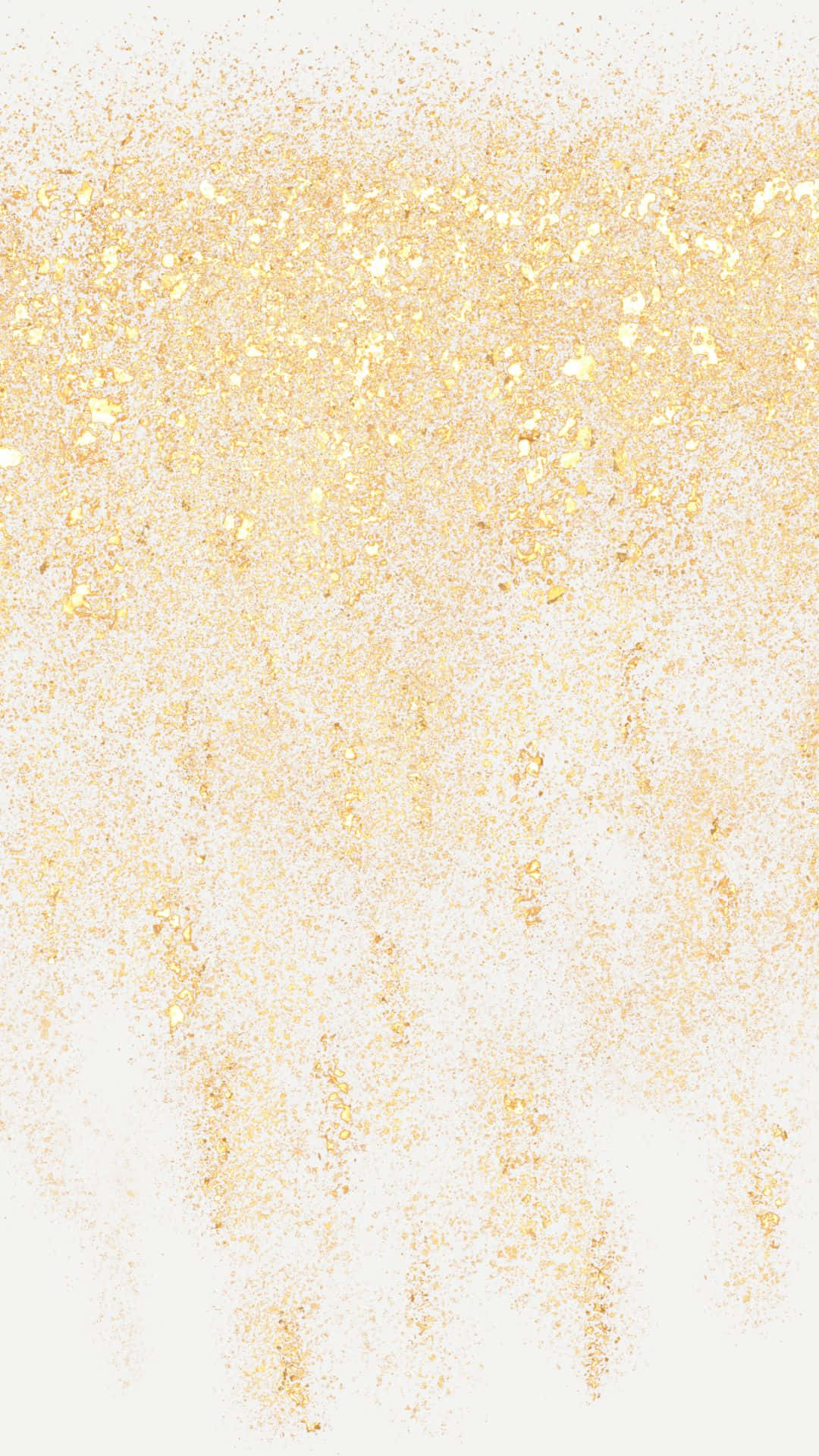 Gold Iphone Shining Paint Splatter Background