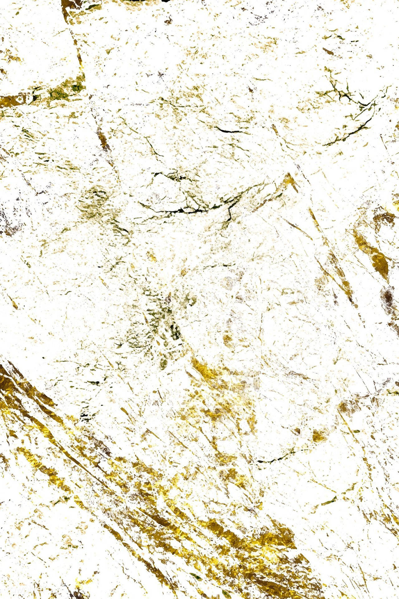 Gold Marble Flakes Background