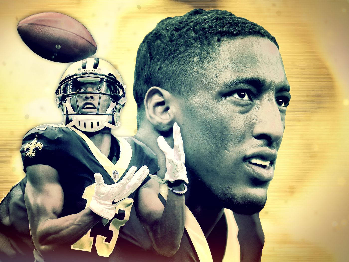 Gold Michael Thomas Background