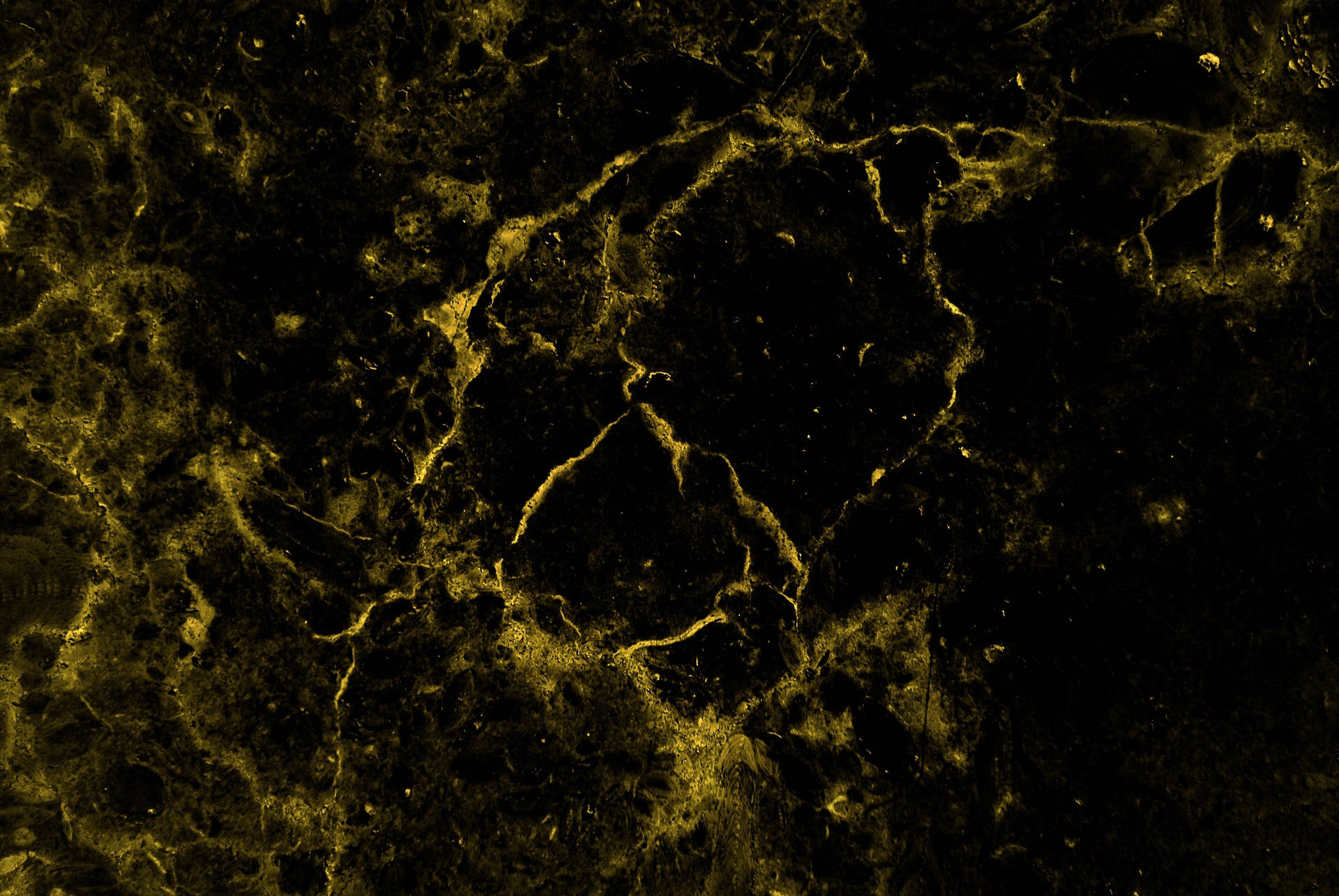 Gold Streaks Marble Laptop Background