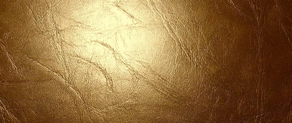 Gold Texture Used Leather Background