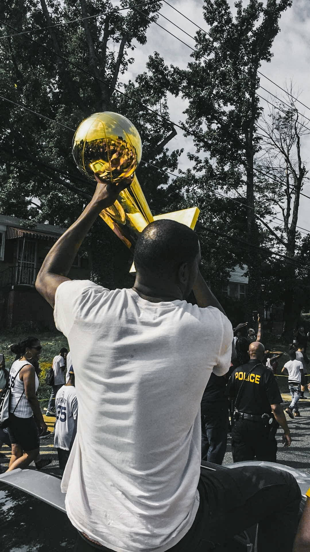 Gold Trophy Kevin Durant Cool