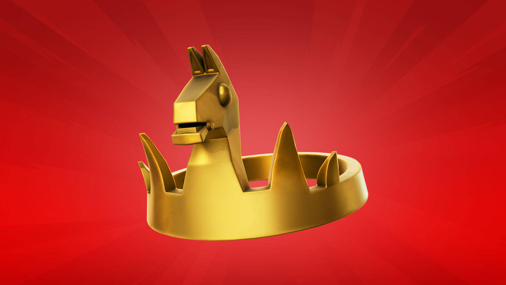 Golden Fortnite Victory Crown Background