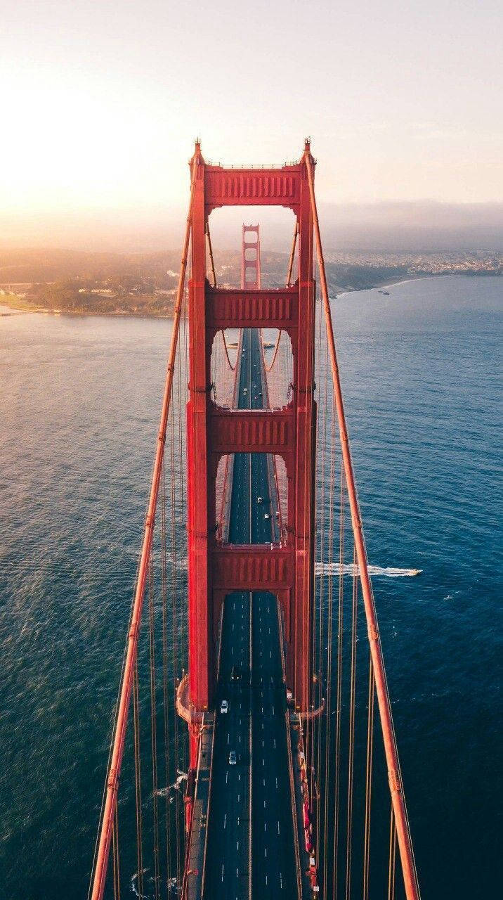 Golden Gate Bridge Aerial View