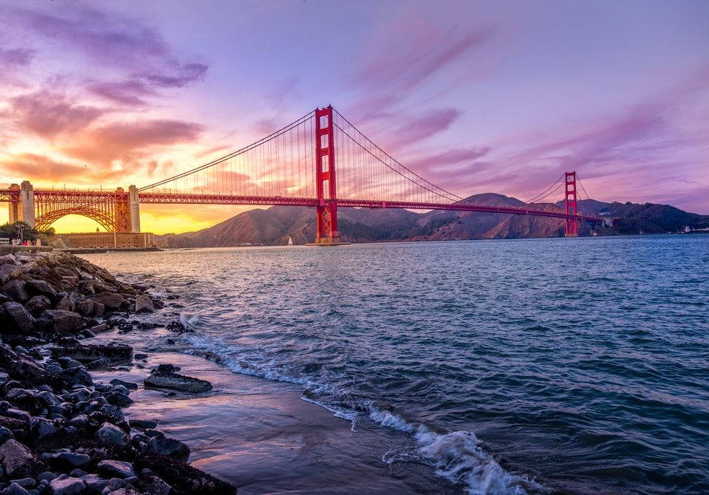 Golden Gate Bridge Bay Scenery