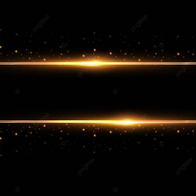 Golden Glowing Lines Youtube Banner Background