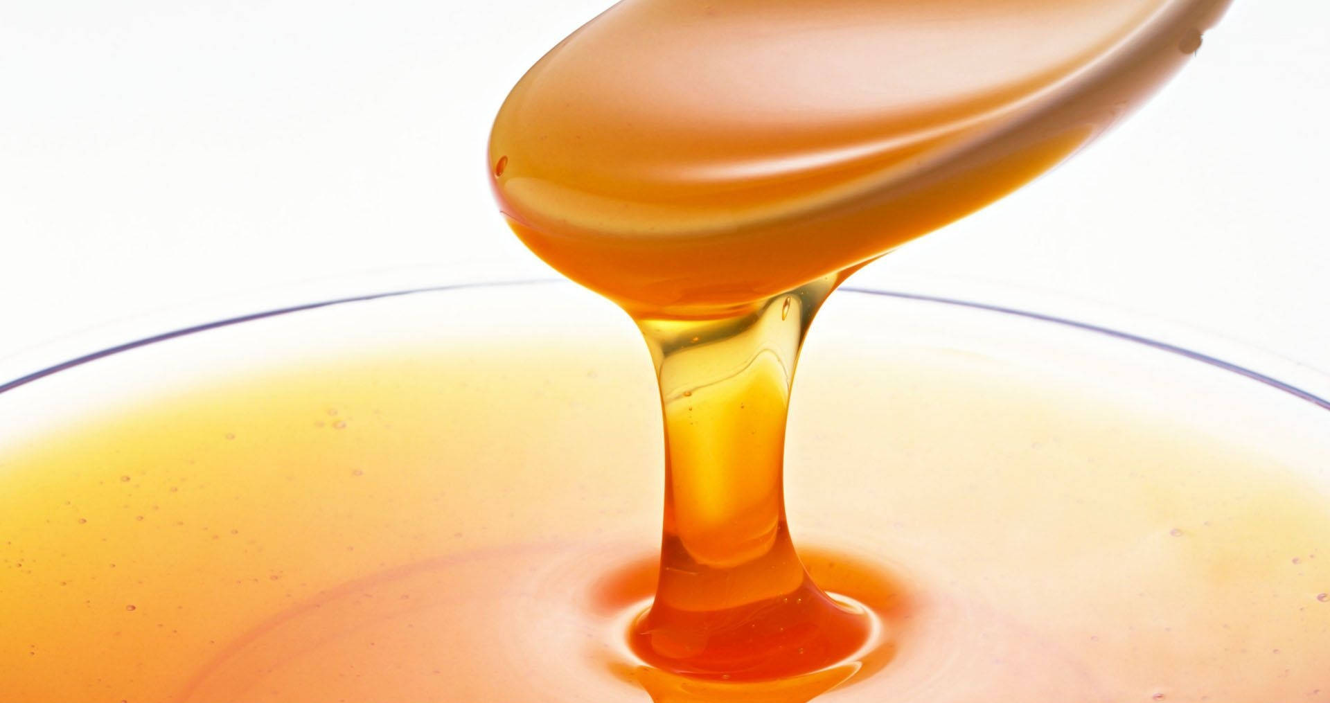 Golden Honey Syrup Background