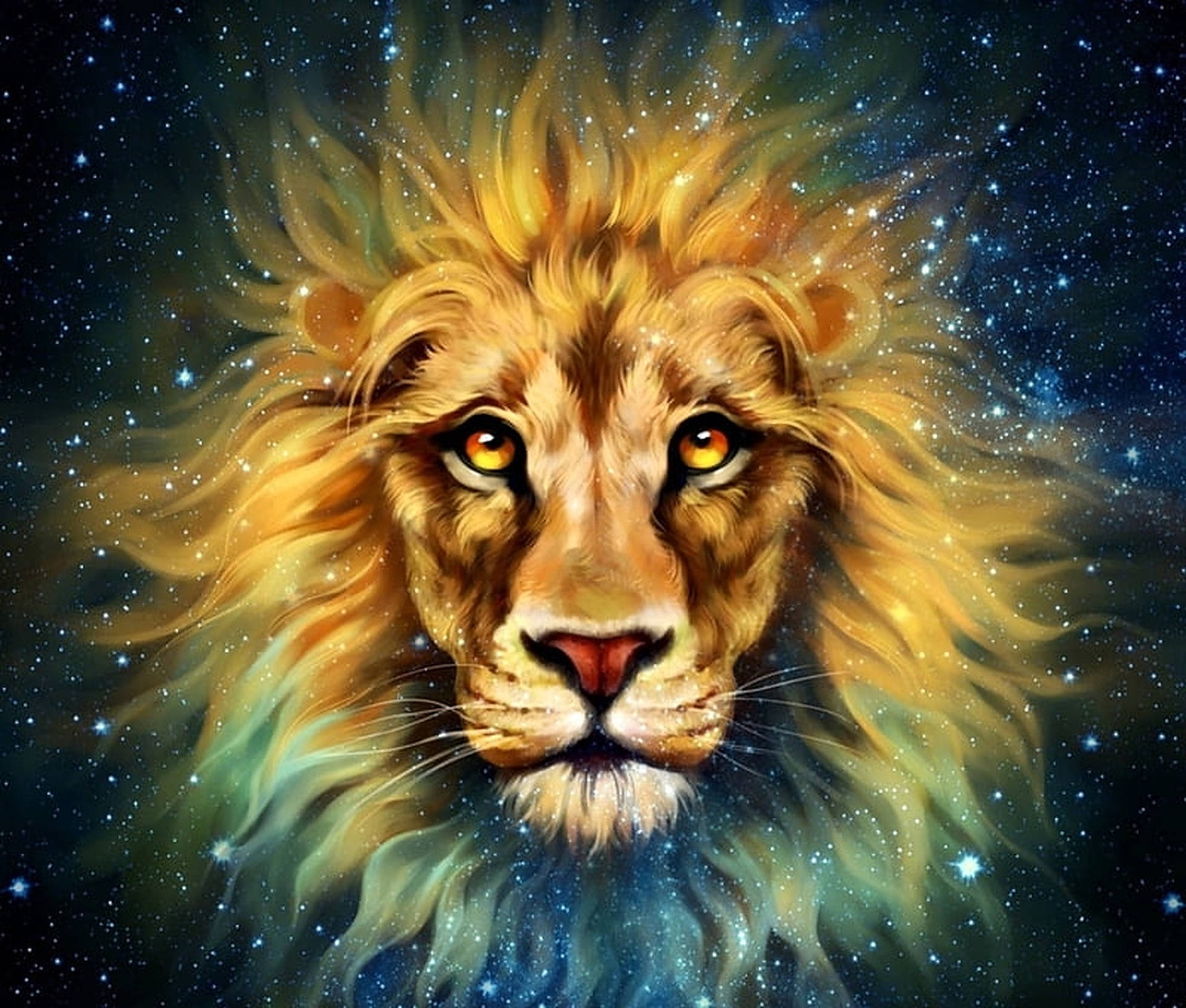 Golden Lion Galaxy