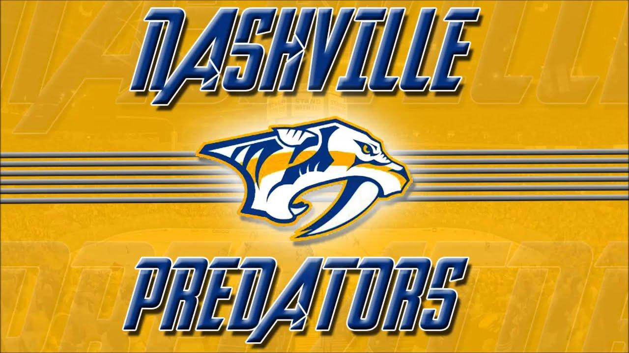 Golden Nashville Predators Background