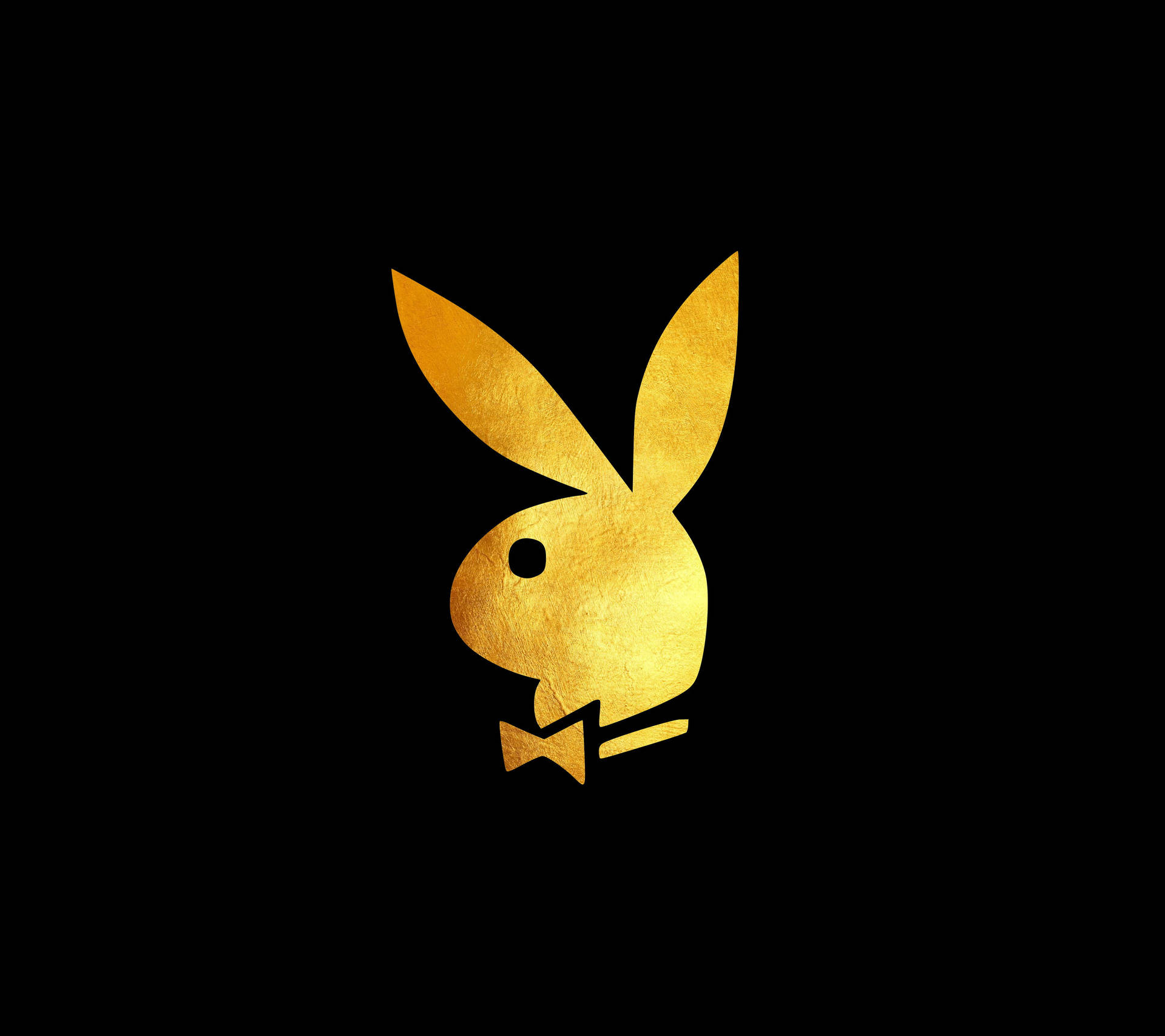 Golden Playboy Logo Background