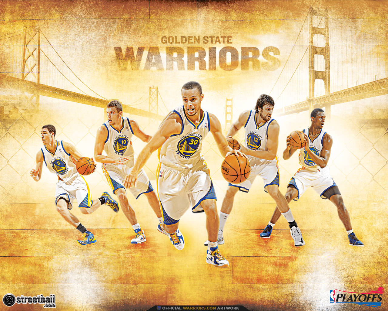 Golden State Warriors 2015 First Five Line-up