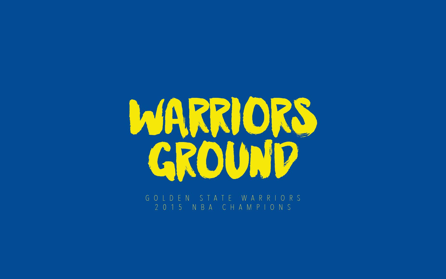 Golden State Warriors Simple Poster