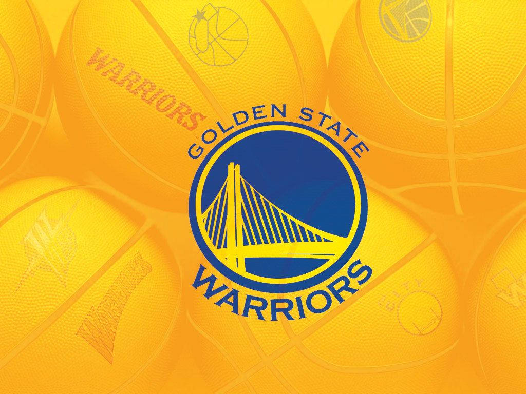 Golden State Warriors Yellow Visual Poster Background