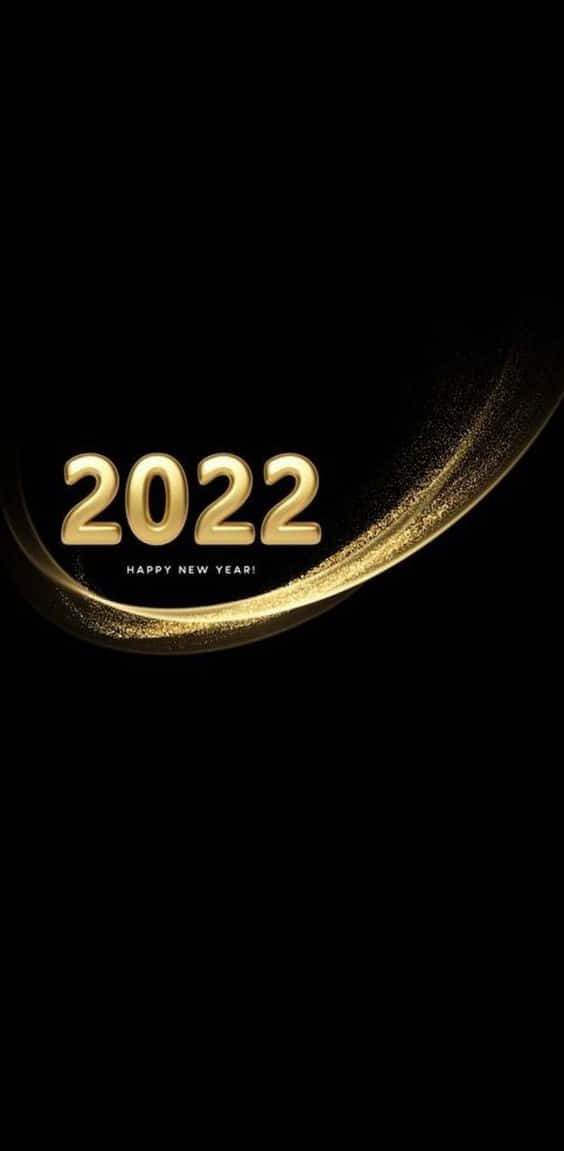 Golden Swoop New Year 2022 Background