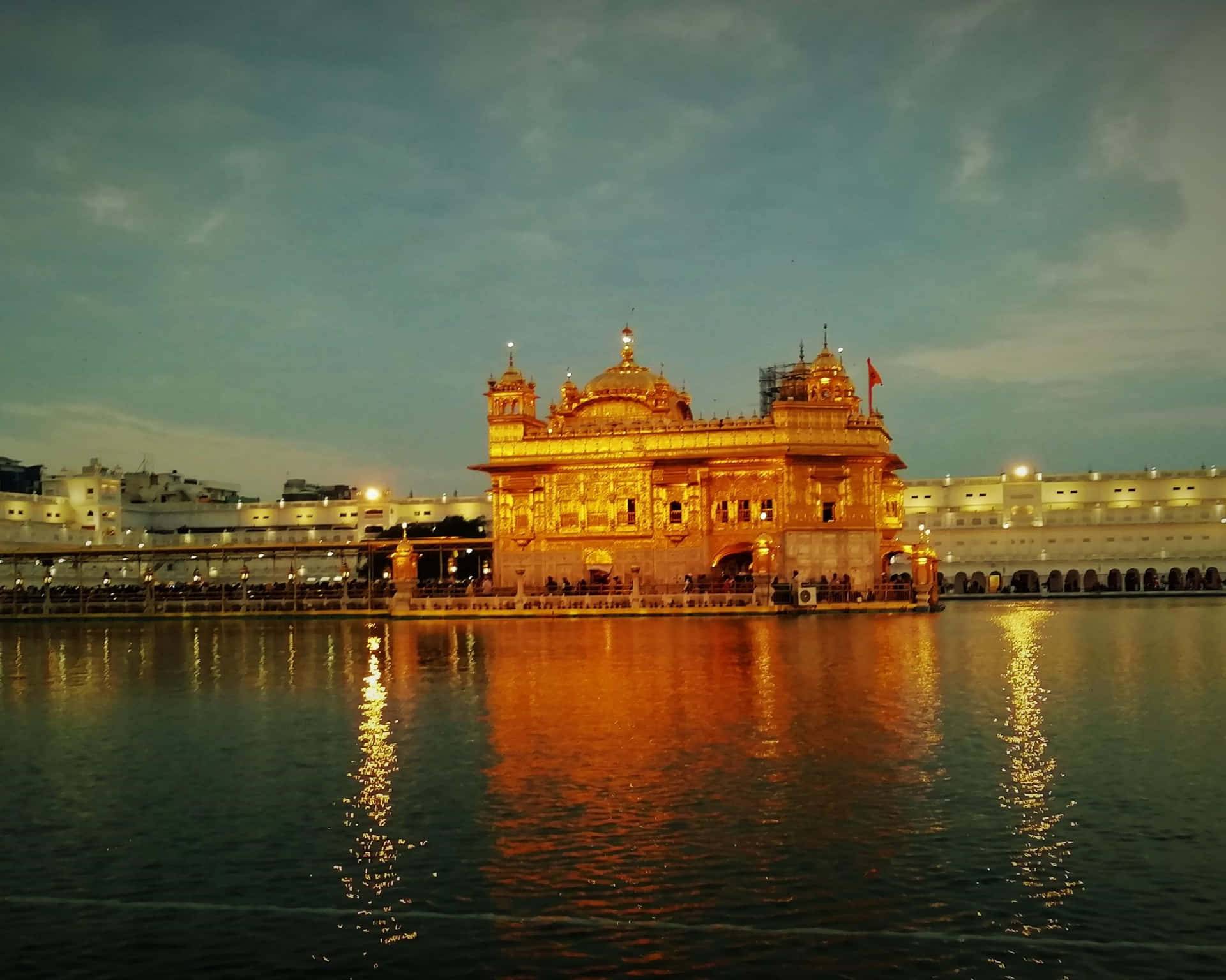 Golden Temple In Punjab Background