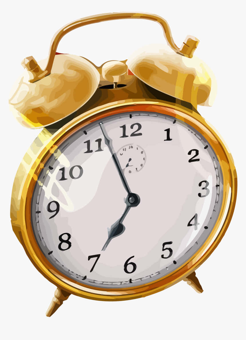 Golden Time Clock