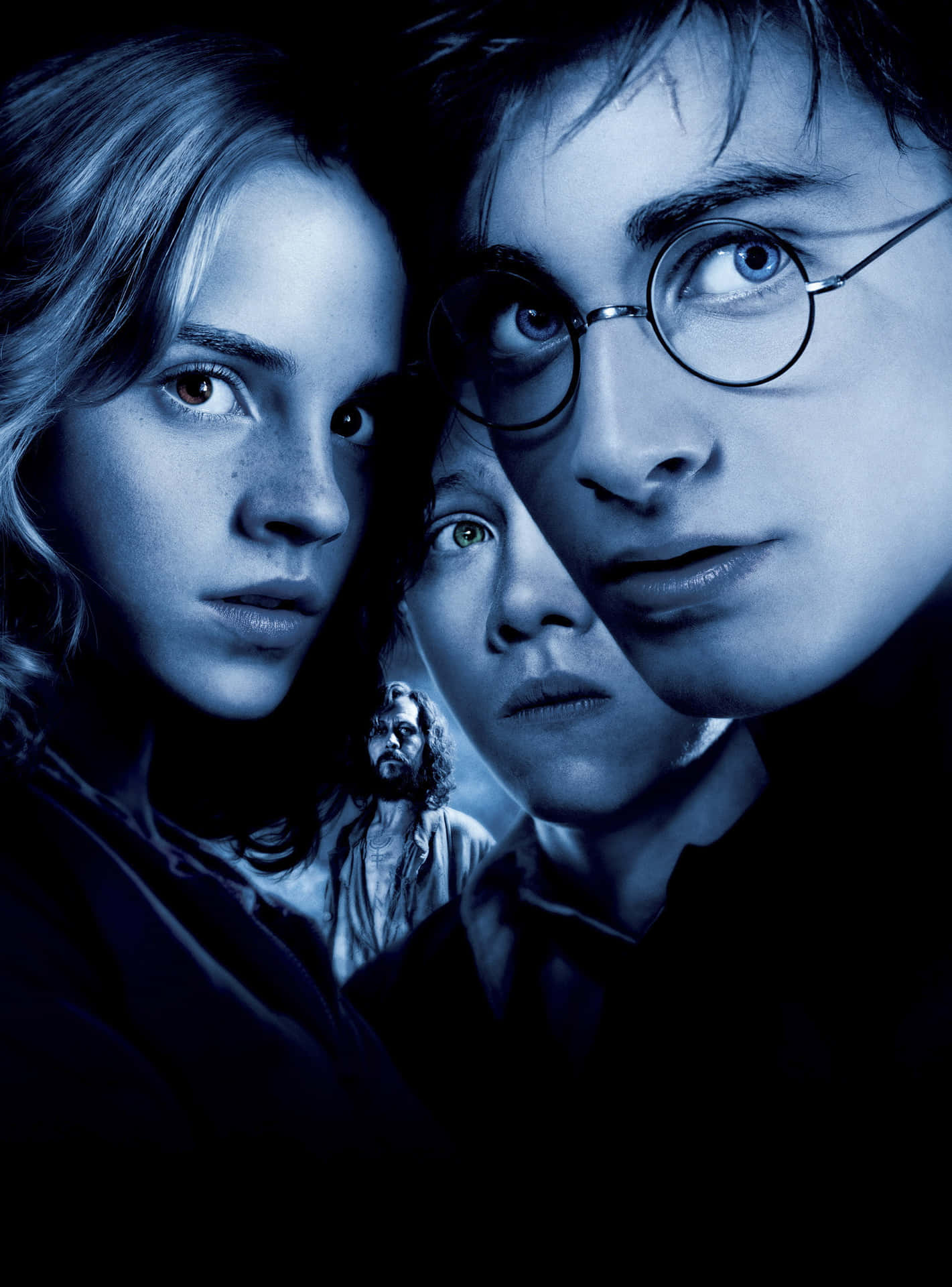 Golden Trio Close Up Blue