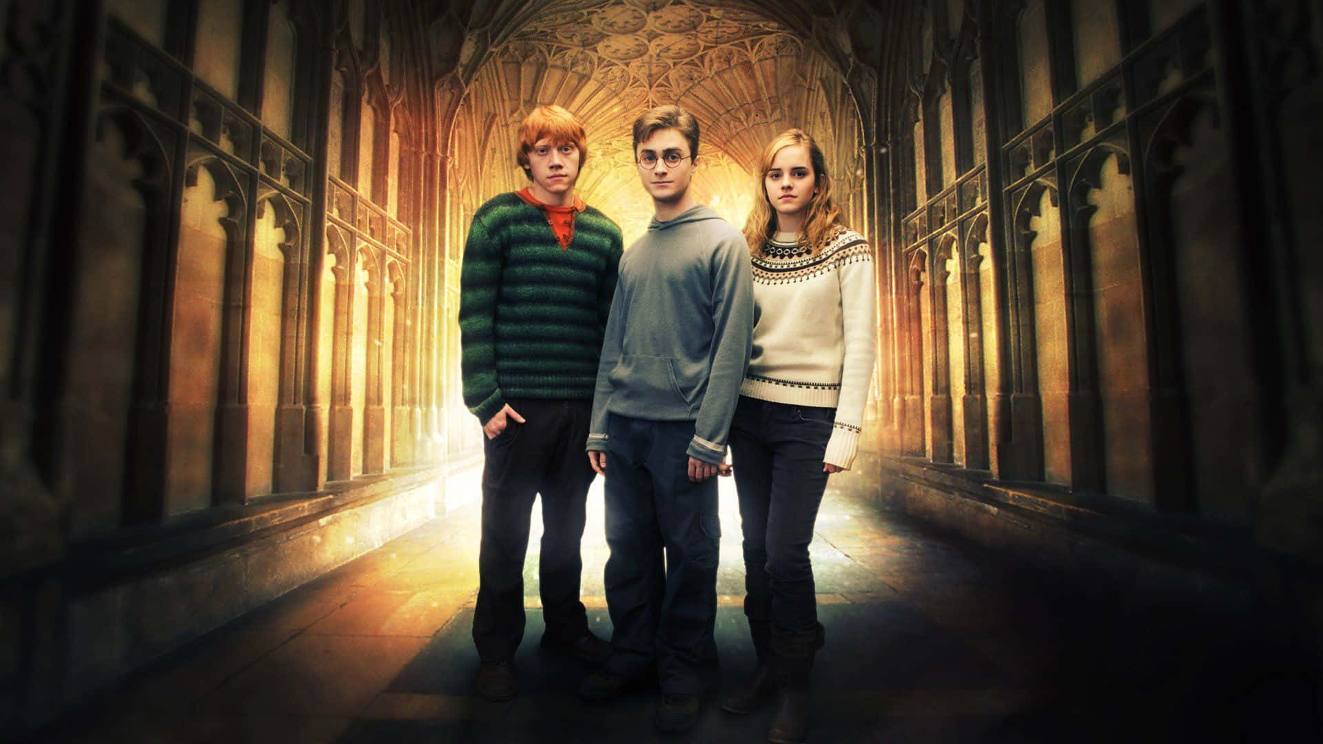 Golden Trio Hallway