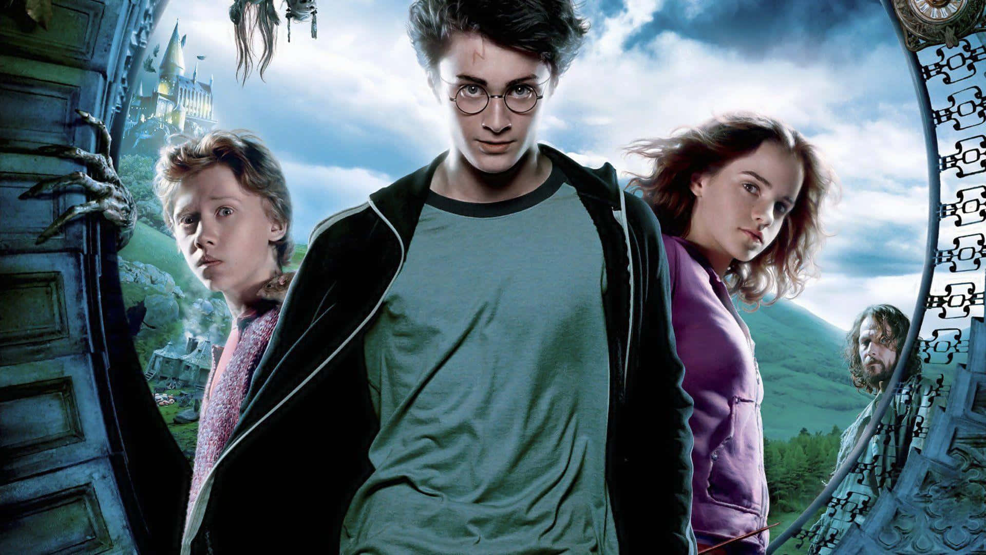 Golden Trio Prisoner Azkaban Background