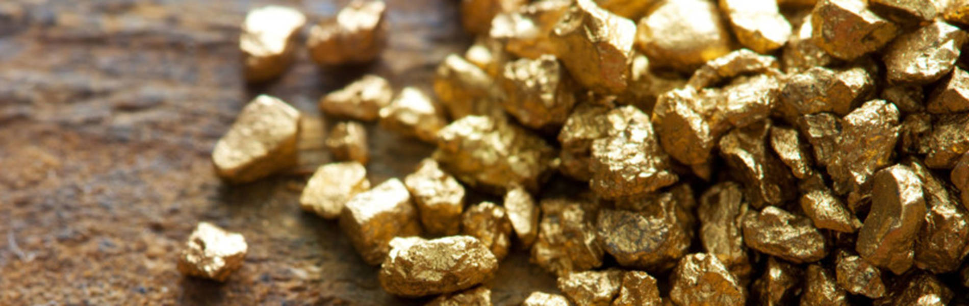 Goldmines' Gold Nuggets Horizontal Photo Background