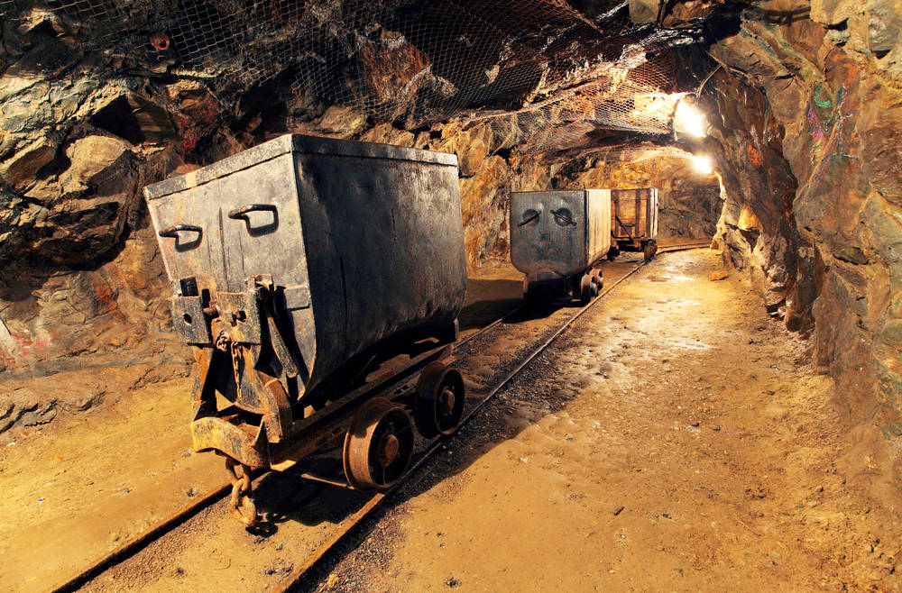 Goldmines In Old Dominion Historic Mine Park Background