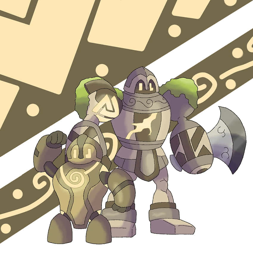 Golett And Golurk Background