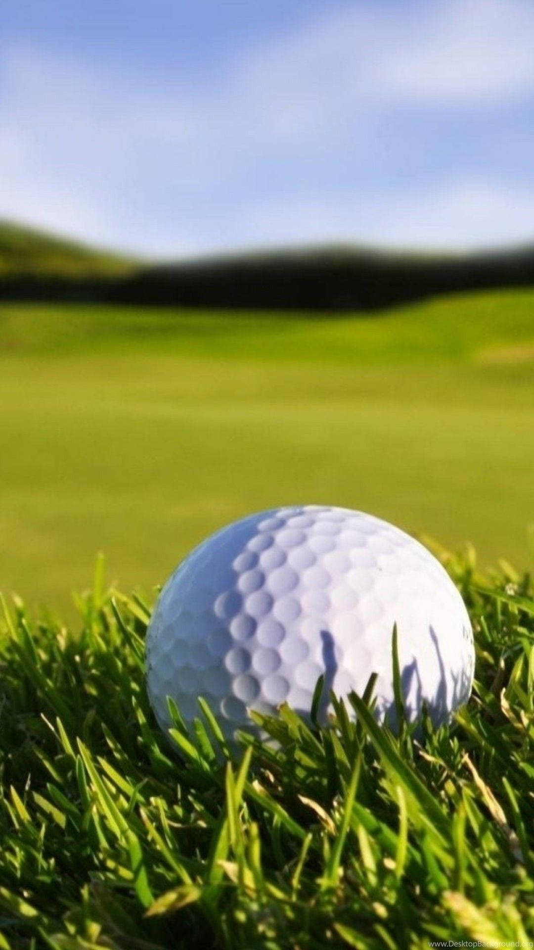 Golf Ball Mobile Background