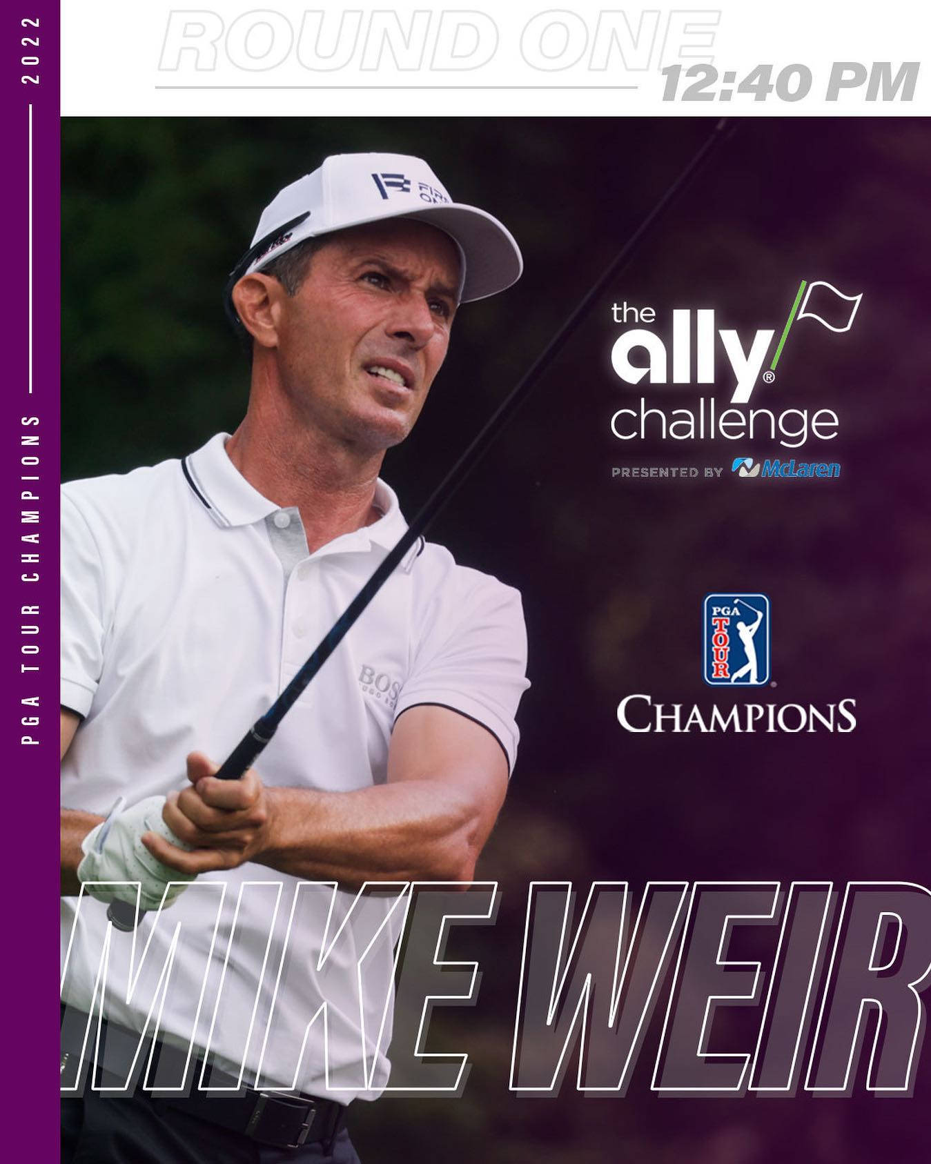 Golf Match Mike Weir Poster Background