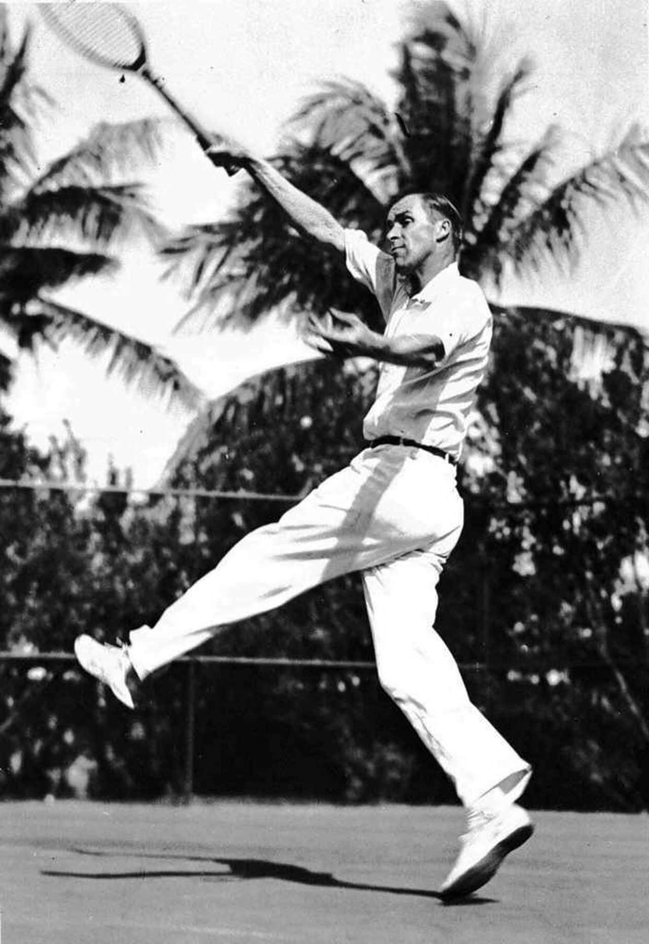 Golf Mechanics Bill Tilden Tennis Background