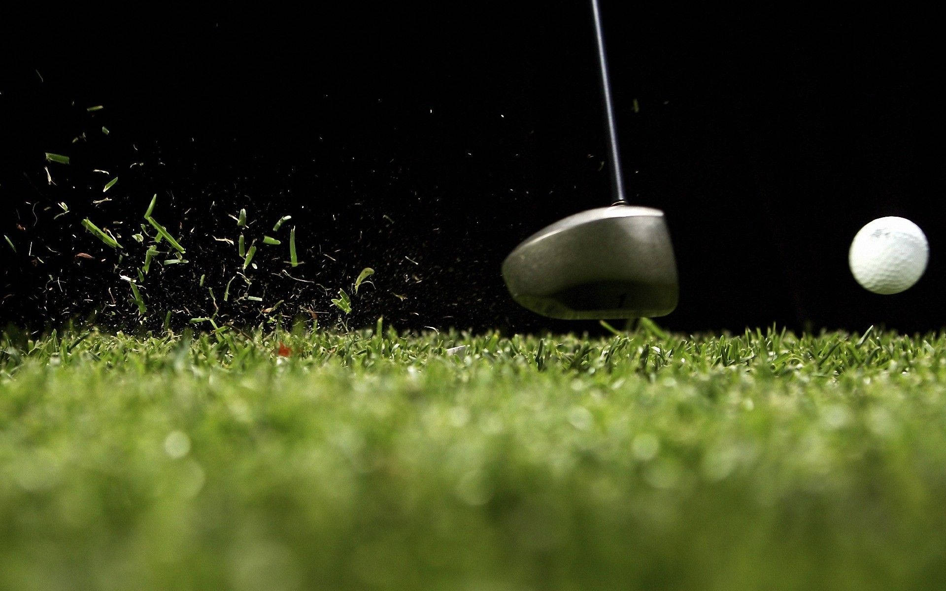 Golf Tee Shot Background