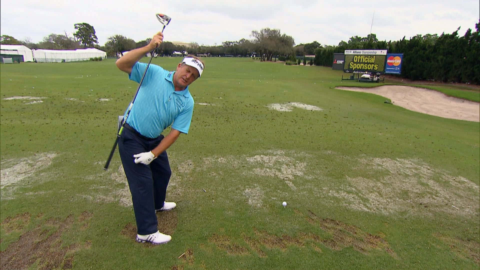 Golfer Fred Funk Background