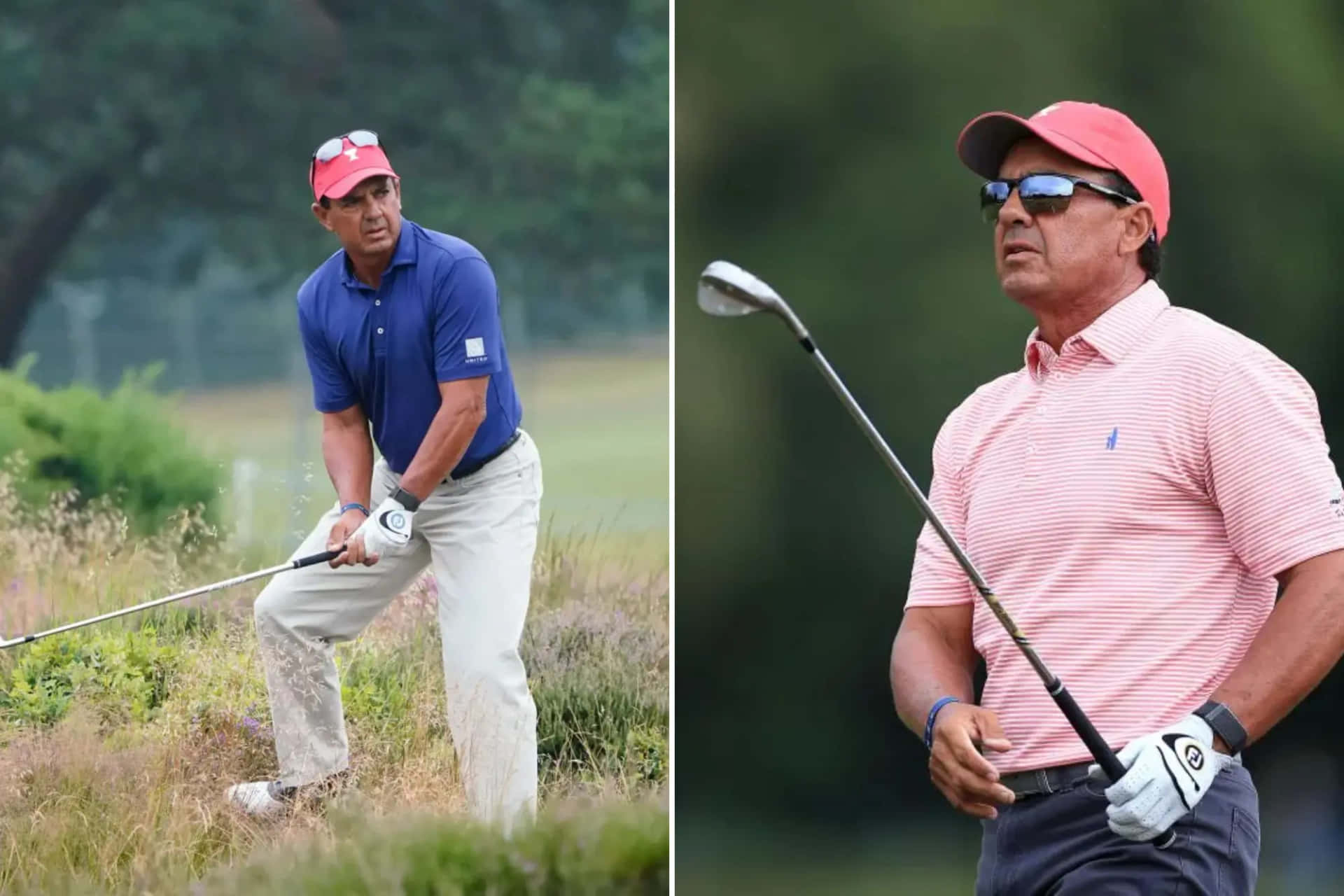 Golfer Tom Pernice Jr Action Shots Background