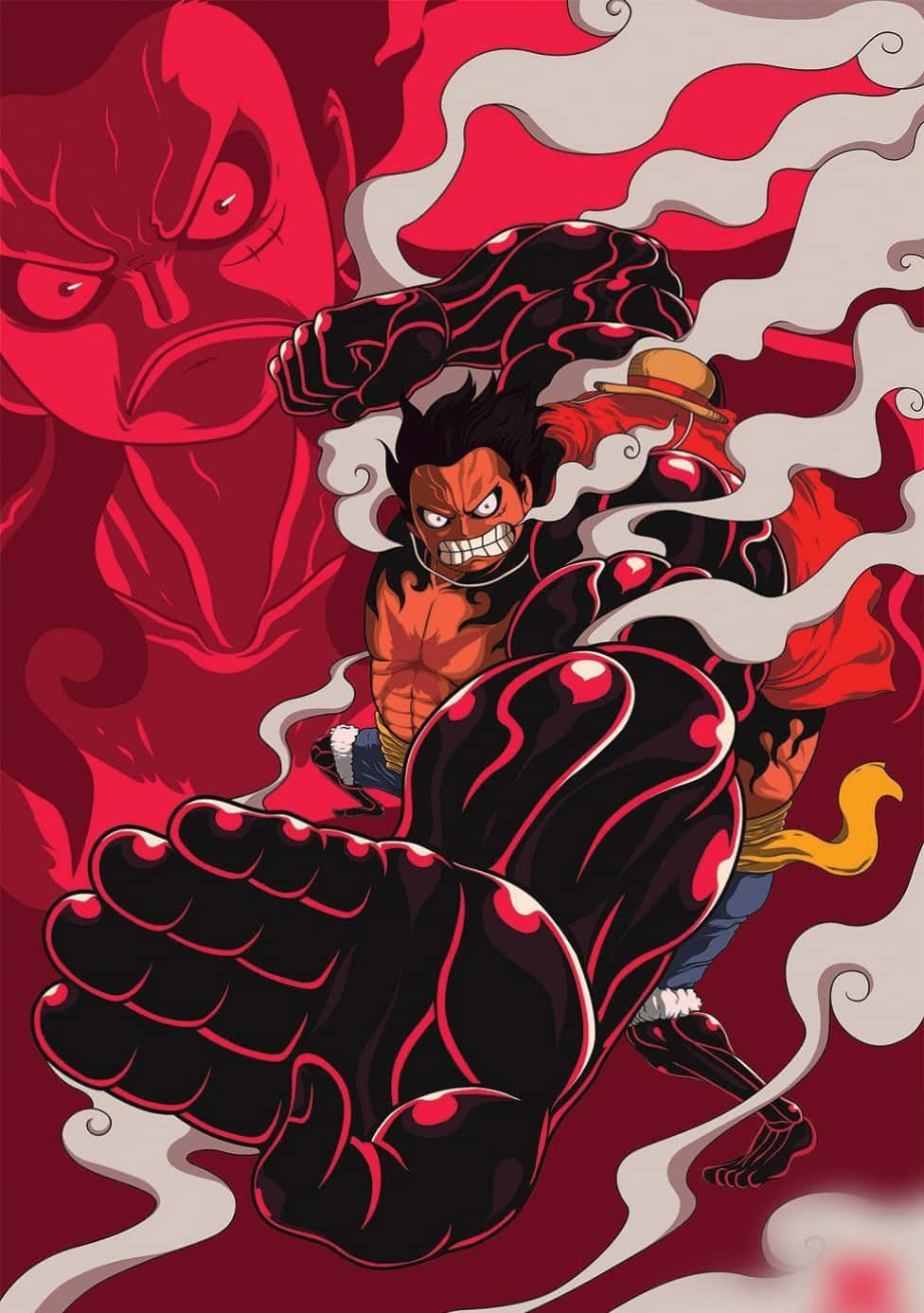 Gomu Gomu One Piece Luffy Phone Background