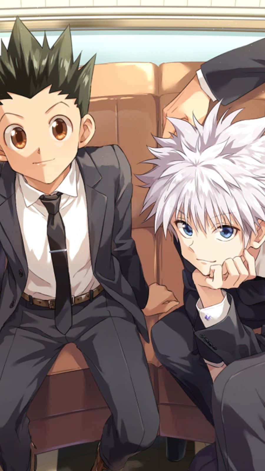 Gon And Killua, Inseparable Best Friends Background